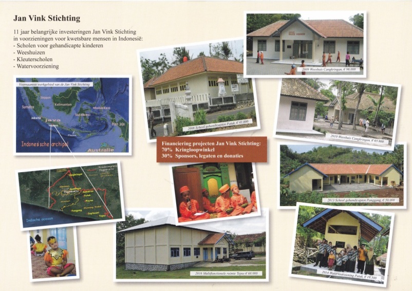 Jan Vink Stichting - Eerste Steen Ceremonie Panggang